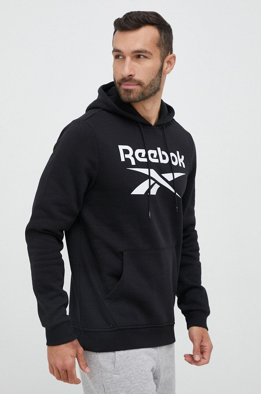 Identity Fleece Stacked Logo Pullover Hoodie