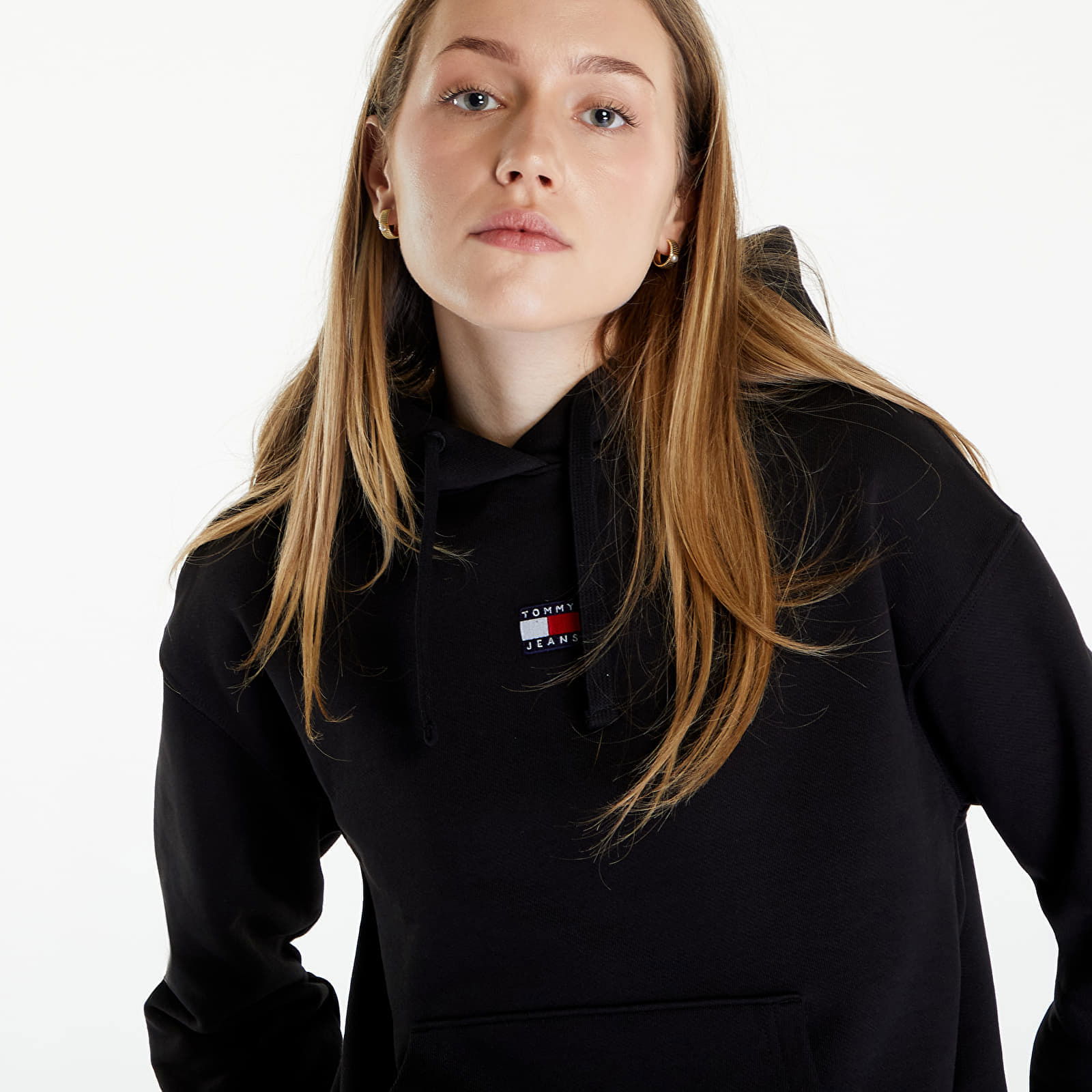 Boxy Badge Hoodie