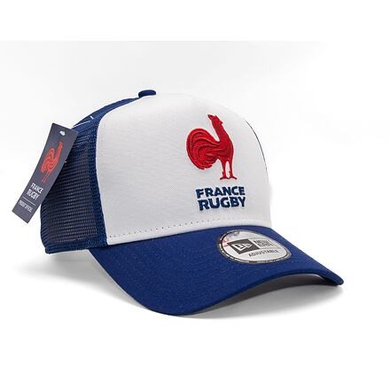 9FORTY A-Frame Trucker Essential Trucker French Federation of Rugby White