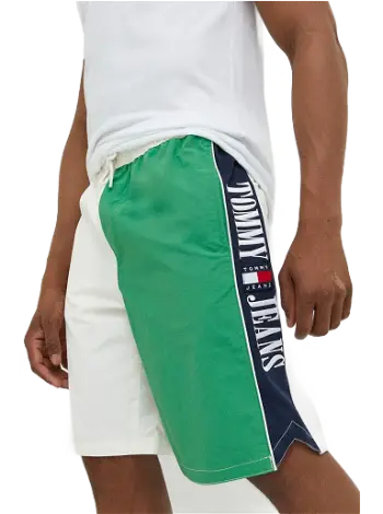 Tommy Hilfiger Colour-Blocked Long Length Shorts DM0DM16293.PPYX