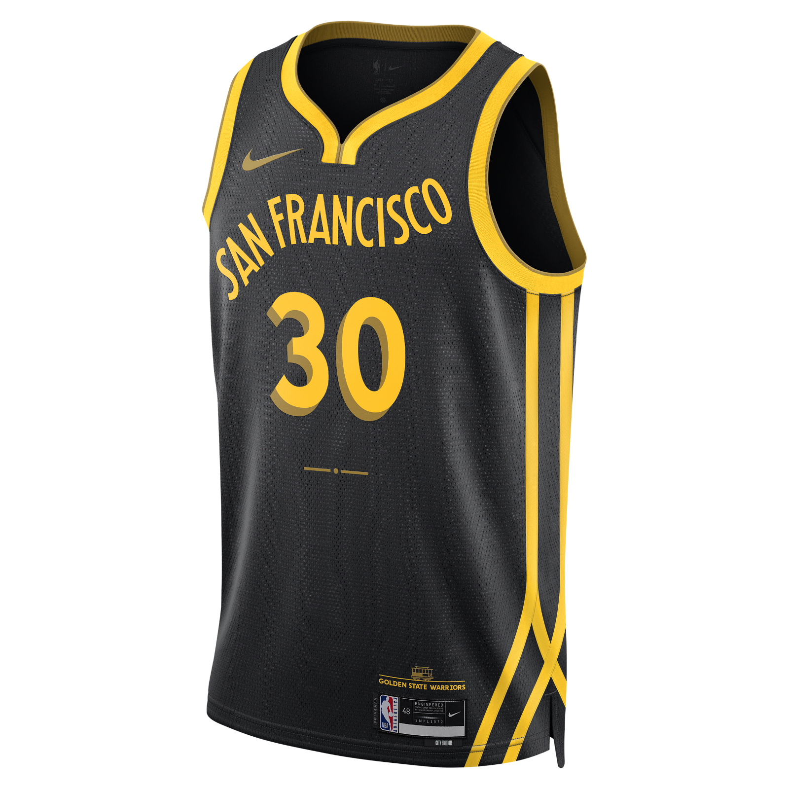 Dri-FIT NBA Swingman Stephen Curry Golden State Warriors City Edition 2023/24 Jersey