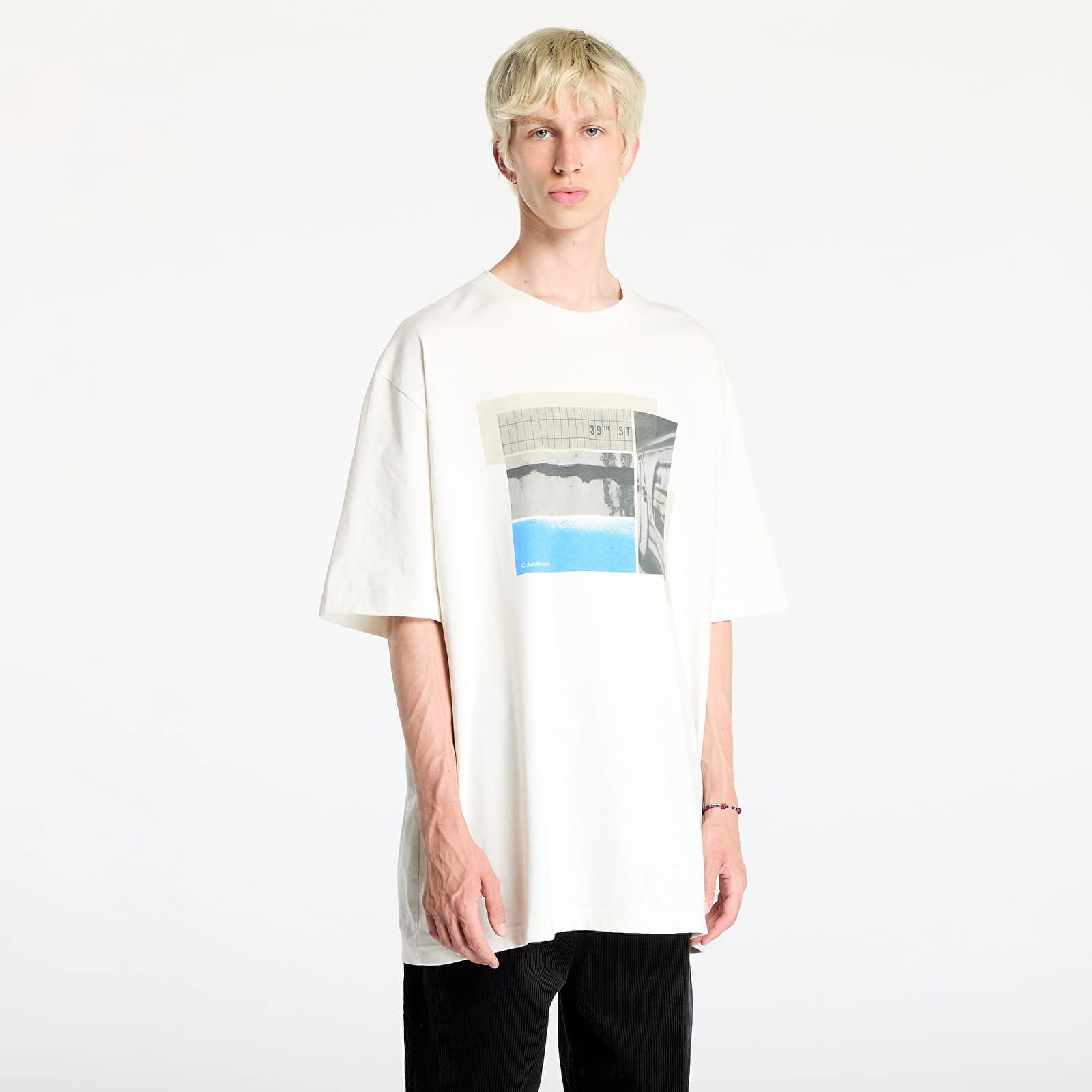 City Poster Street Tee Ivory