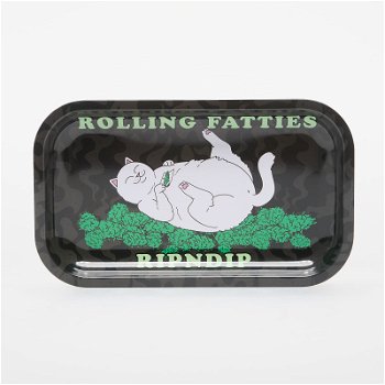 RIPNDIP Rolling Fatties Rolling Tray Black RNDSUM24251