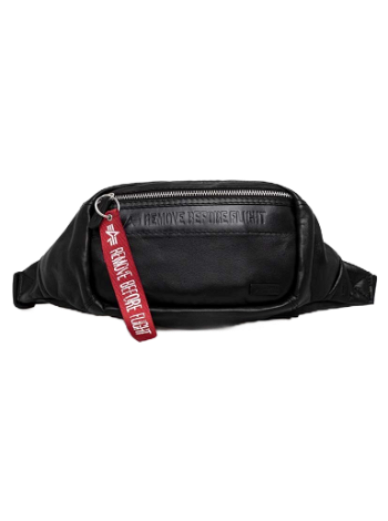 Alpha Industries Leather Waist Bag 126913.03
