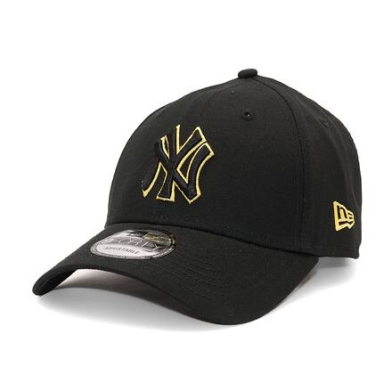 9FORTY MLB Team Outline New York Yankees Black / Pineapple One Size
