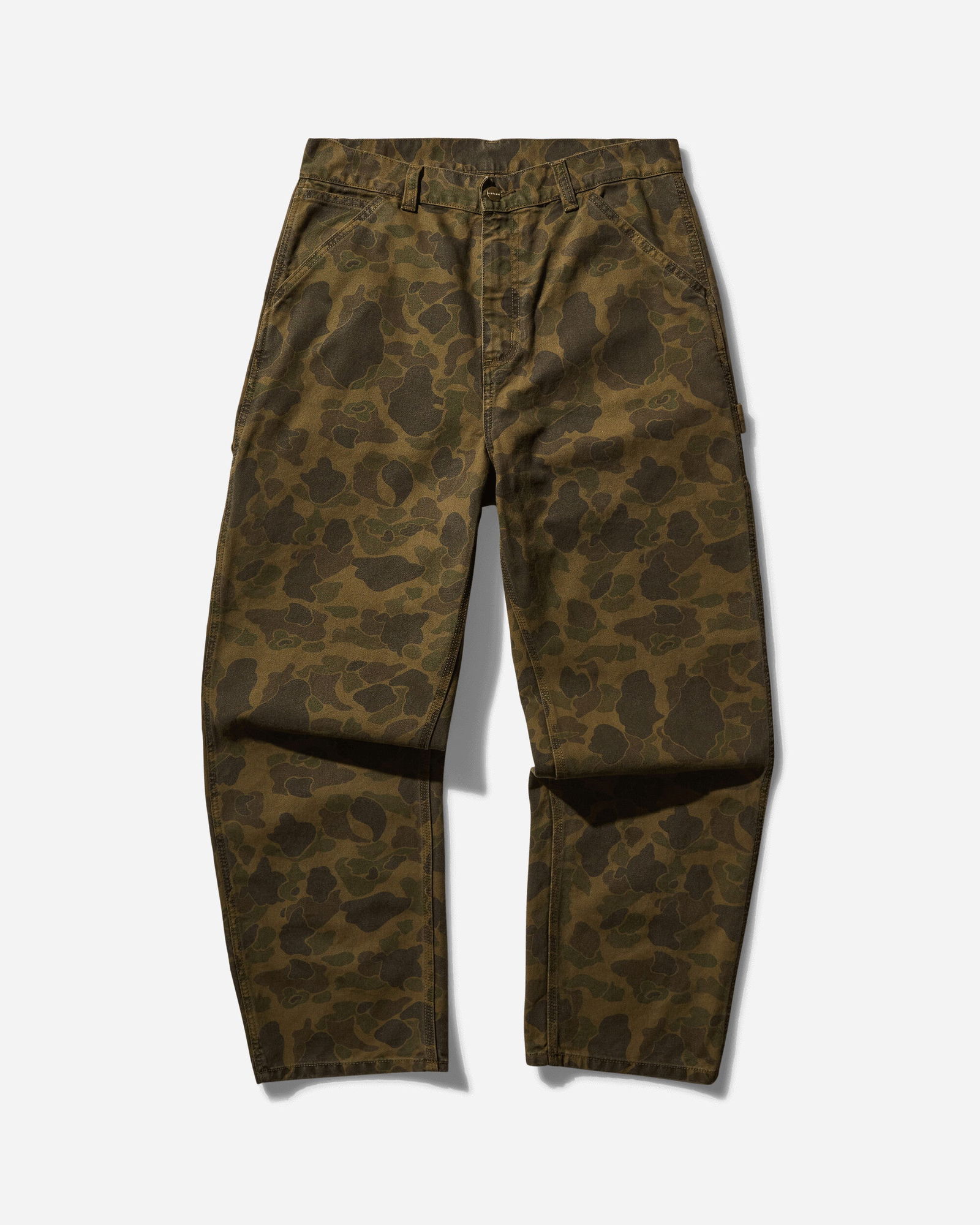 Duck Single Knee Pants Camo Duck Green / Office Green