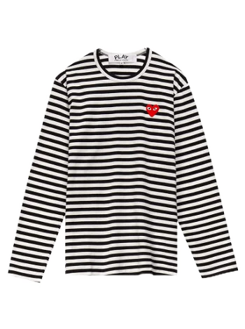 Comme des Garçons PLAY Striped T-Shirt P1T164 1