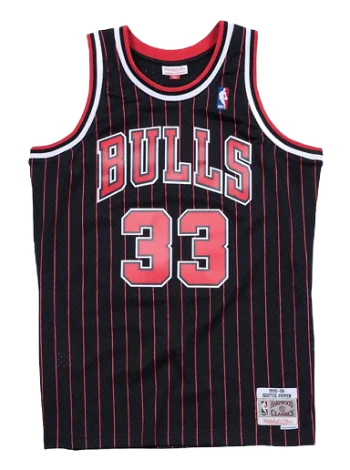 Mitchell & Ness Chicago Bulls Scottie Pippen Swingman Jersey SMJYGS18149-CBUBLCK95SPI