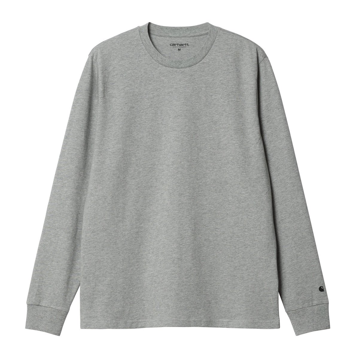 L/S Base T-Shirt "Grey Heather / Black"