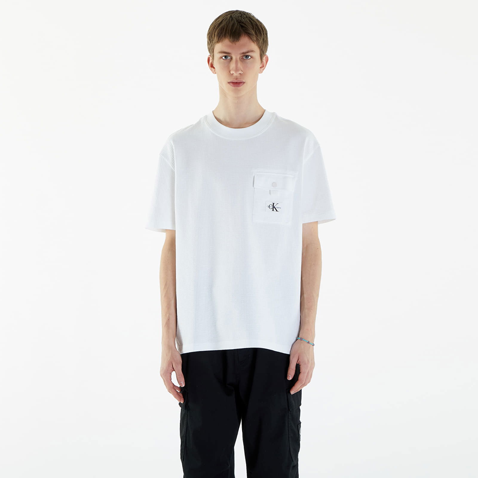 Texture Pocket Short Sleeve T-Shirt