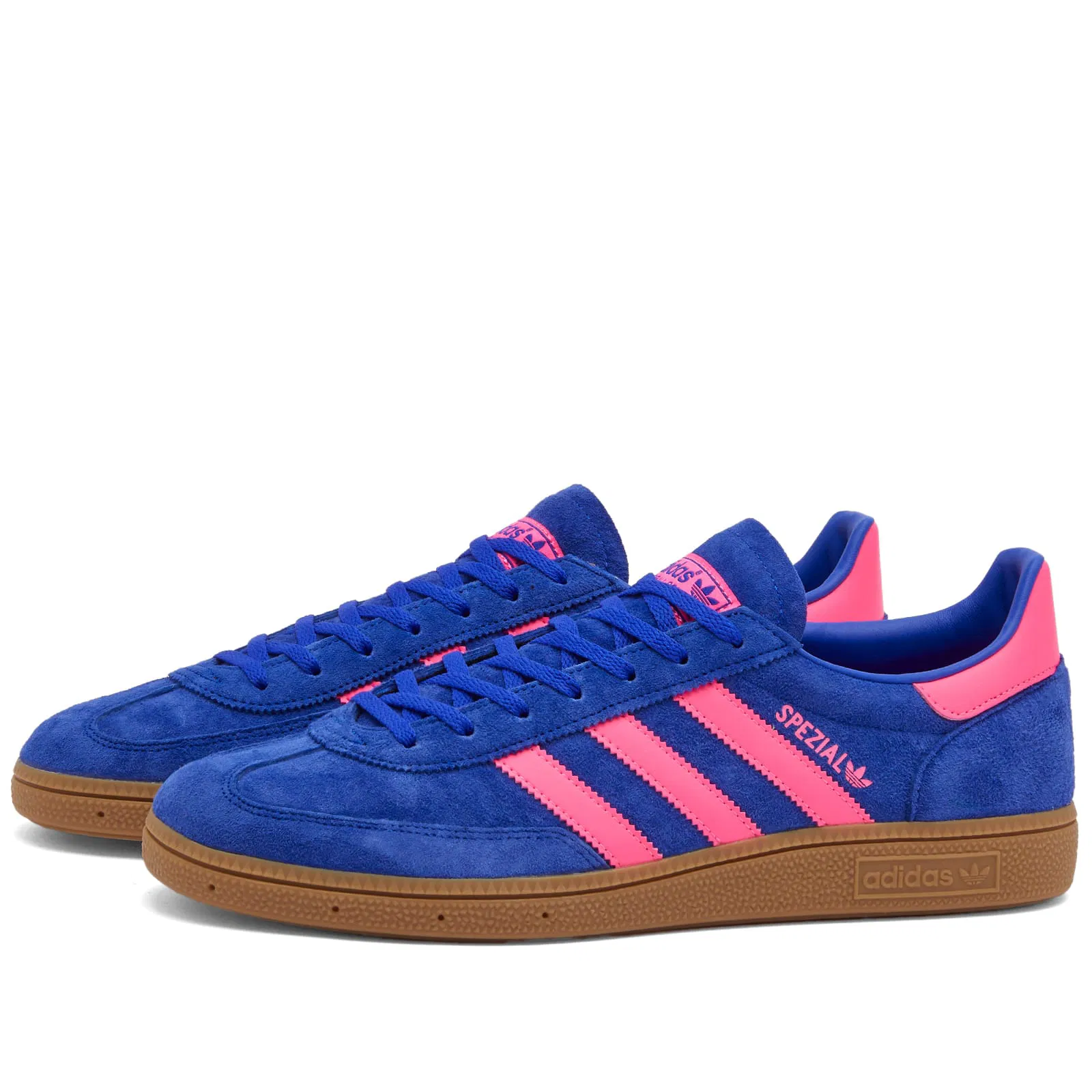 Adidas Handball Spezial Sneakers in Lucid Blue/Lucid Pink/Gum,