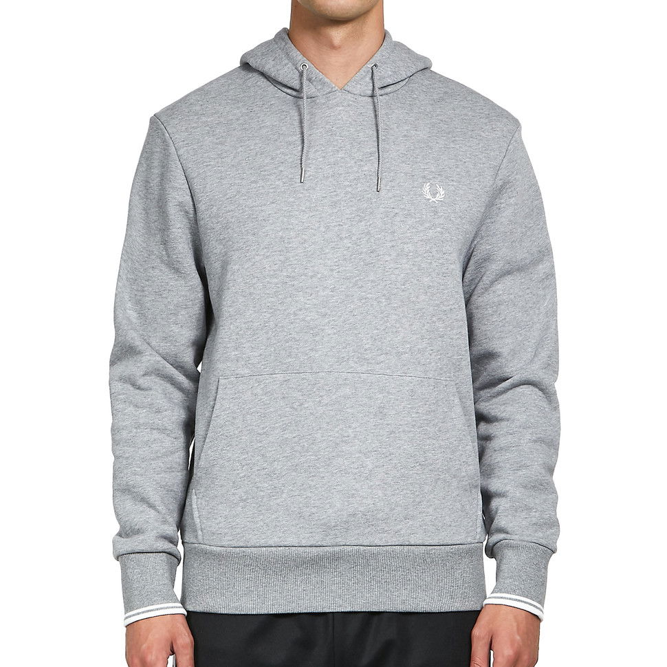 Tipped Hooded Sweatshirt