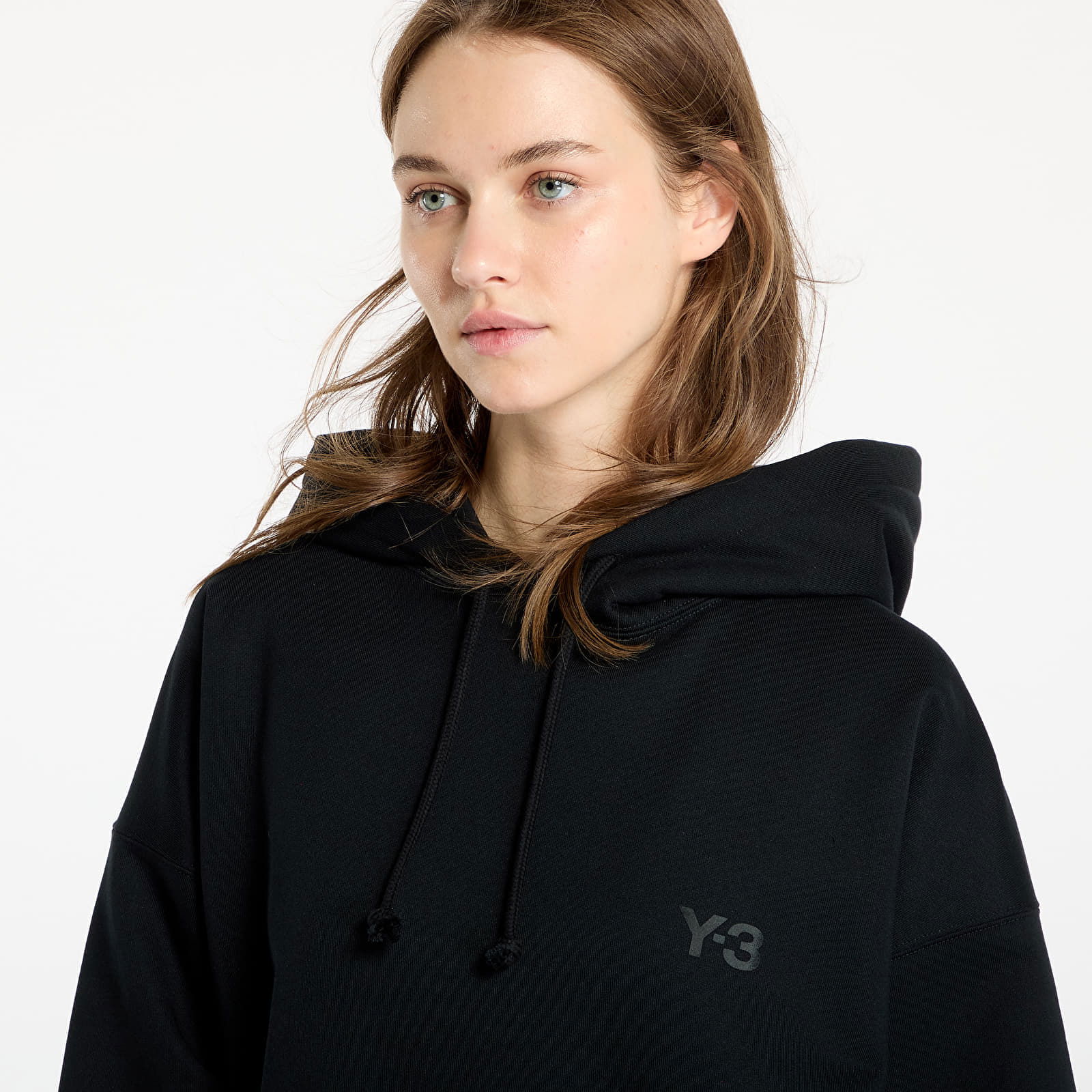 Brushed Terry Hoodie UNISEX Black