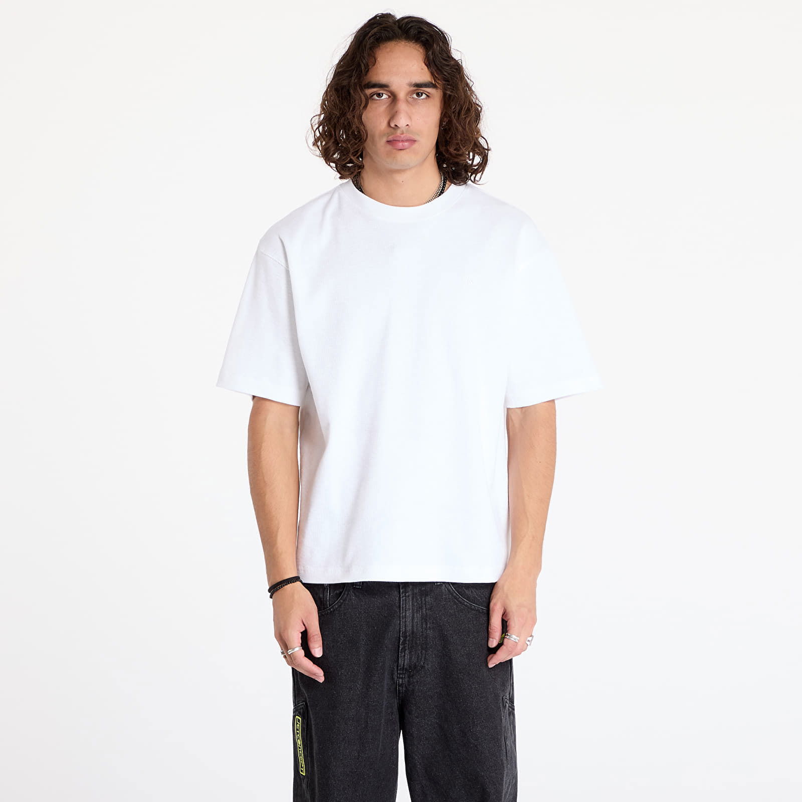 Slub Rib Tee White