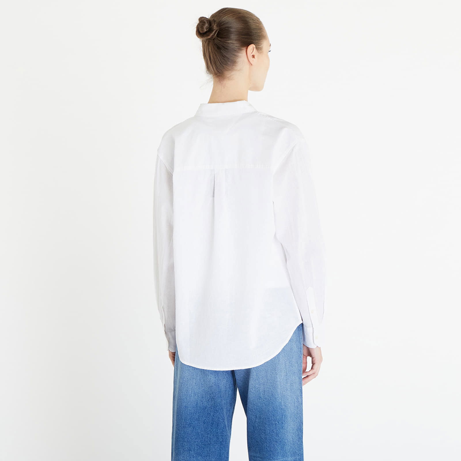 Solid Linen Blend Shirt