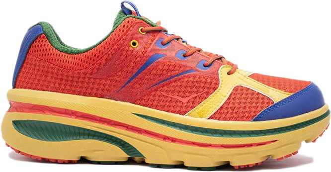 Hoka One One Bondi B Engineered Garments Multi 1107849-VPST | FLEXDOG