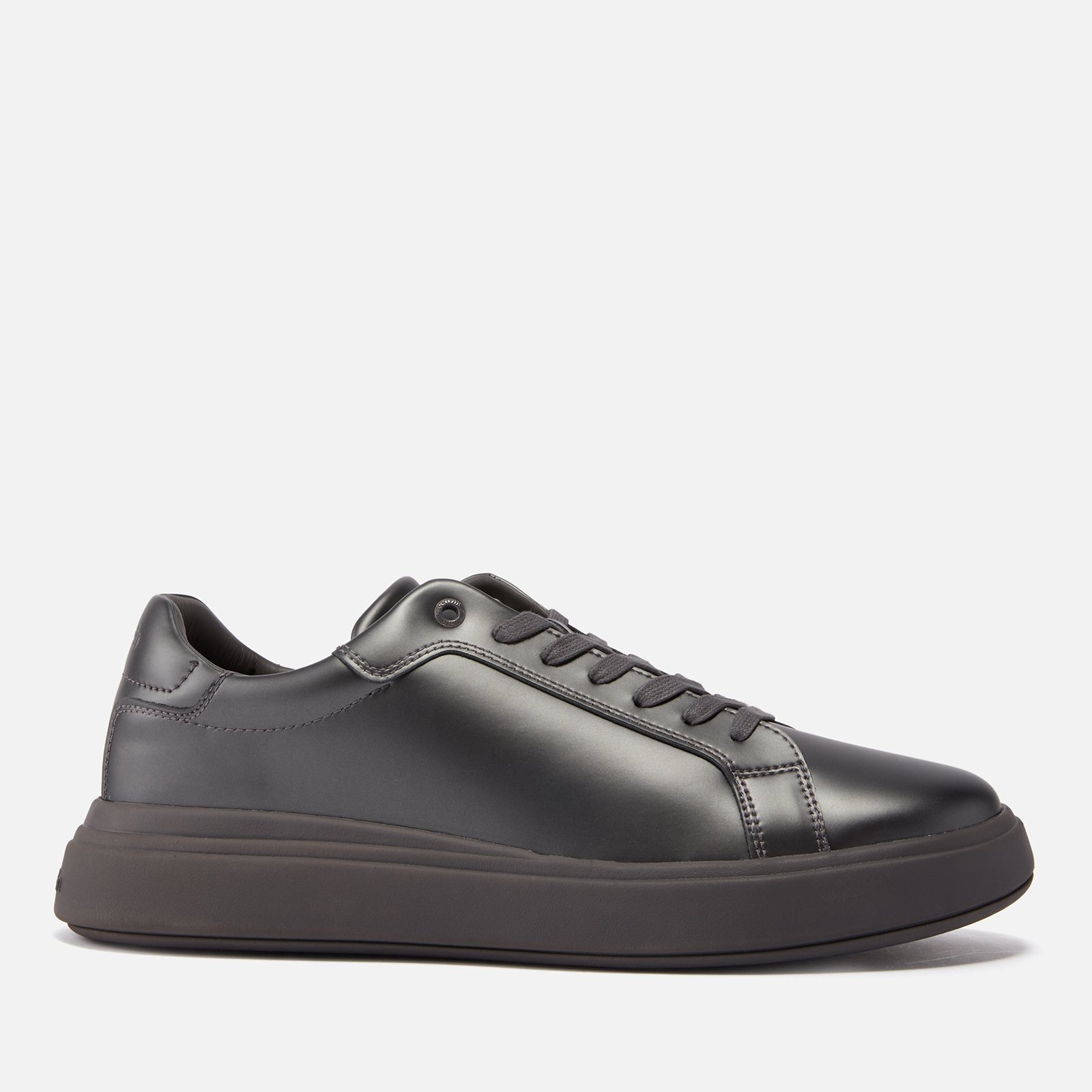 Men's Leather Chunky Sole Trainers