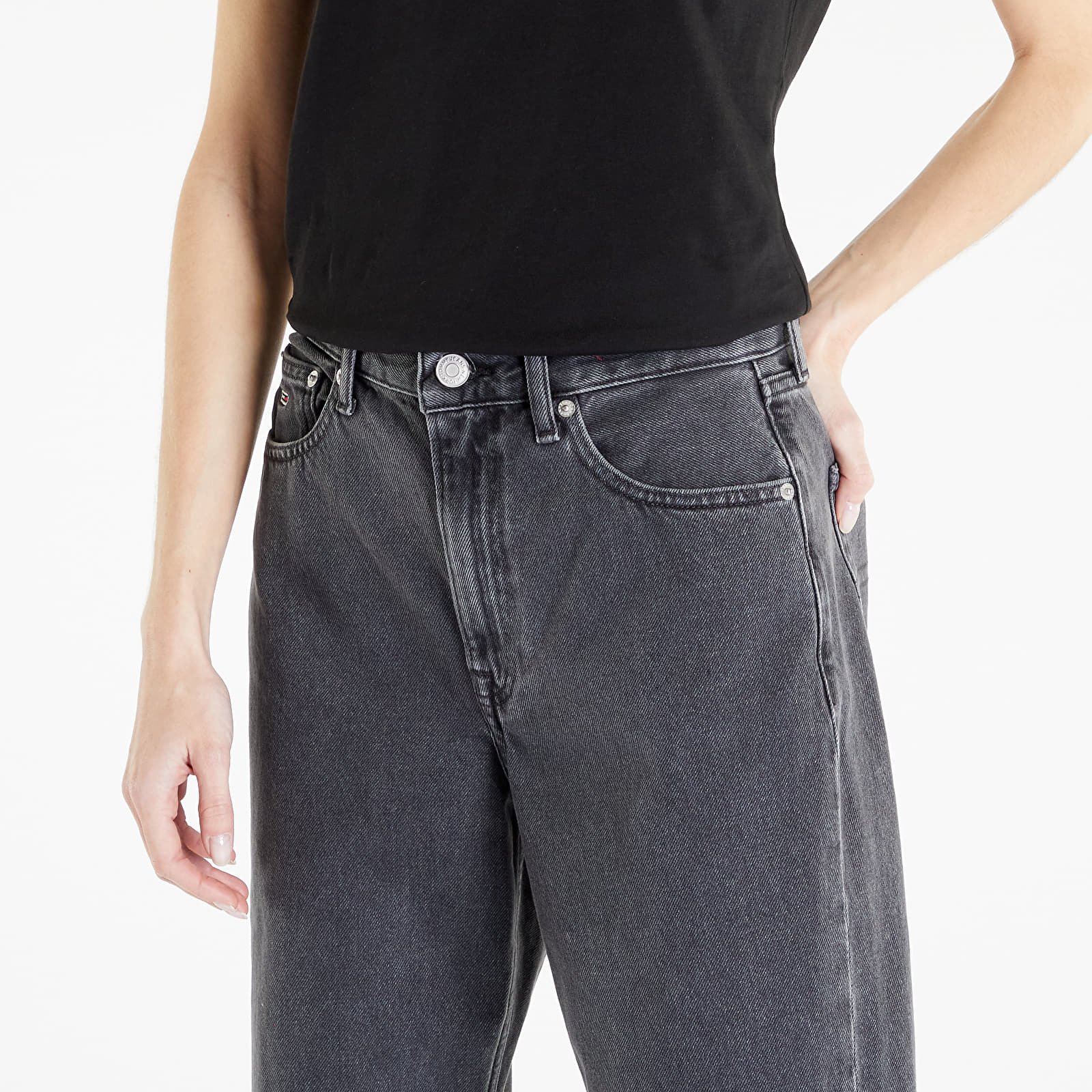 Harper High Rise Straight Ankle Jeans
