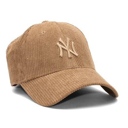 9FORTY MLB Summer Cord New York Yankees Ash BrownOne Size