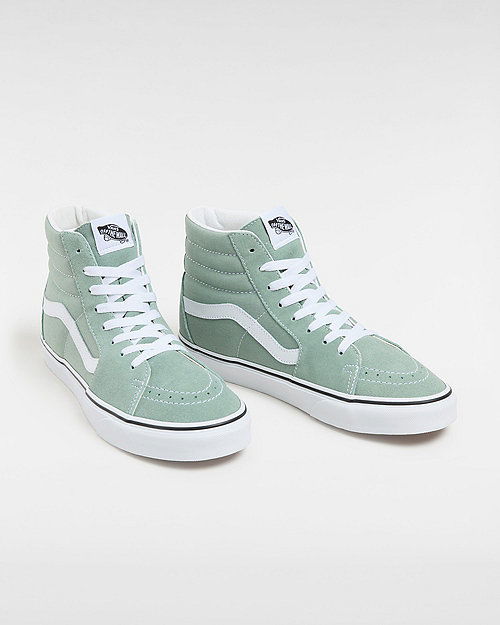 Color Theory Sk8-hi Shoes (color Theory Iceberg Green) Unisex Green, Size 4