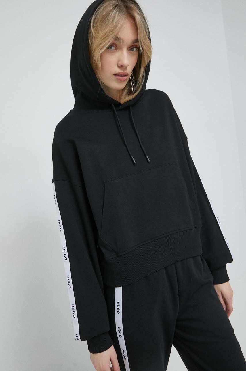 Logo Tape Relaxed-Fit Hoodie