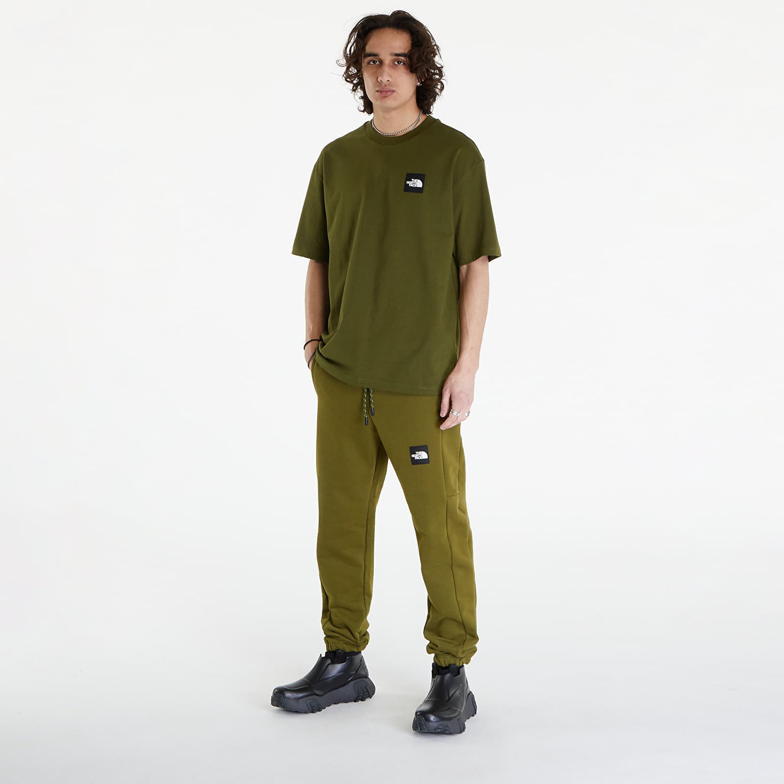 NSE Patch T-Shirt in Forest Olive