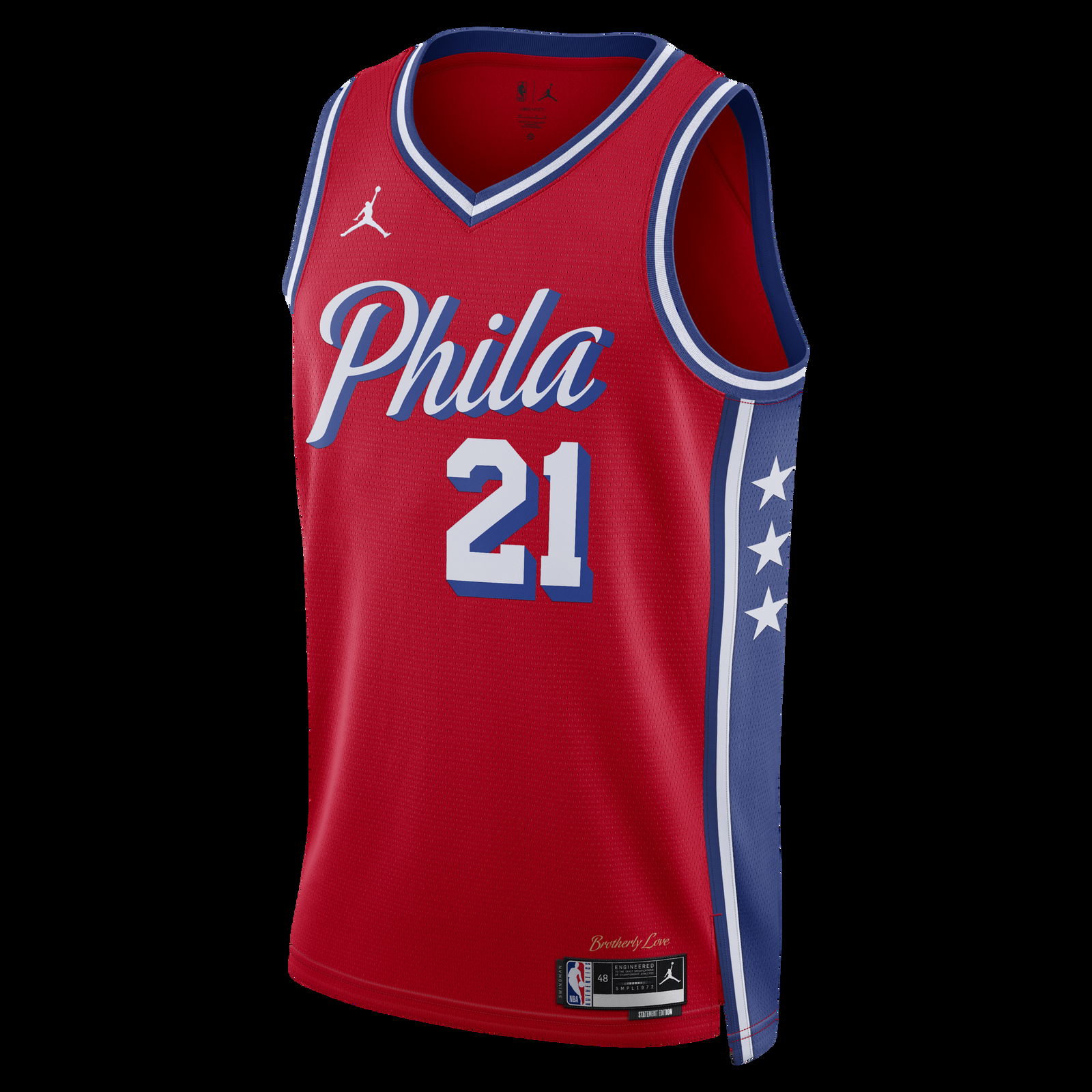 Dri-FIT NBA Philadelphia 76ers Statement Edition Swingman Jersey