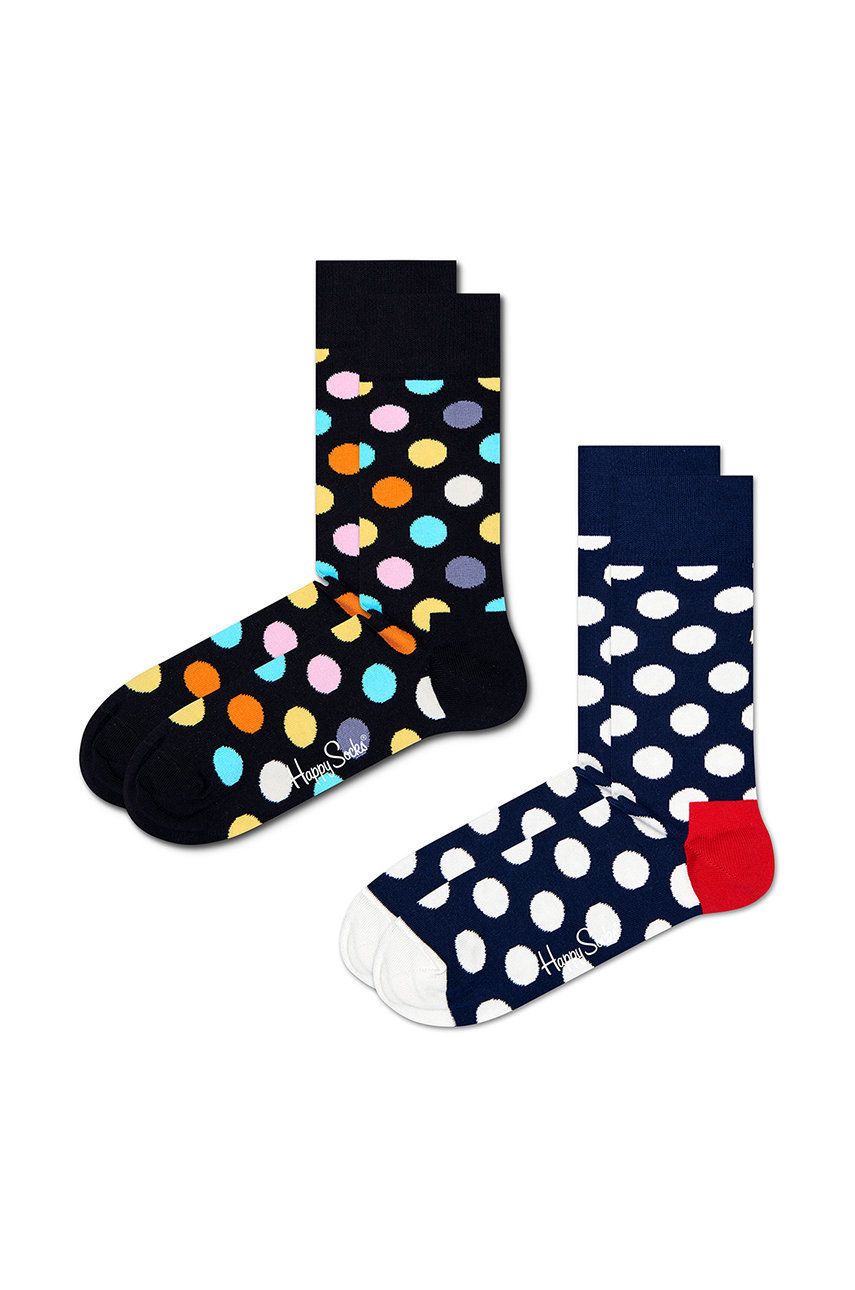 2-Pack Classic Big Dot Crew Socks