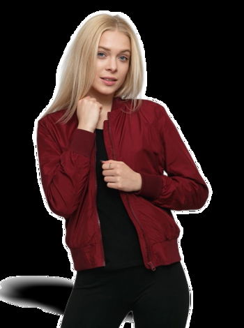 Urban Classics Ladies Light Bomber Jacket tb1217 vínová