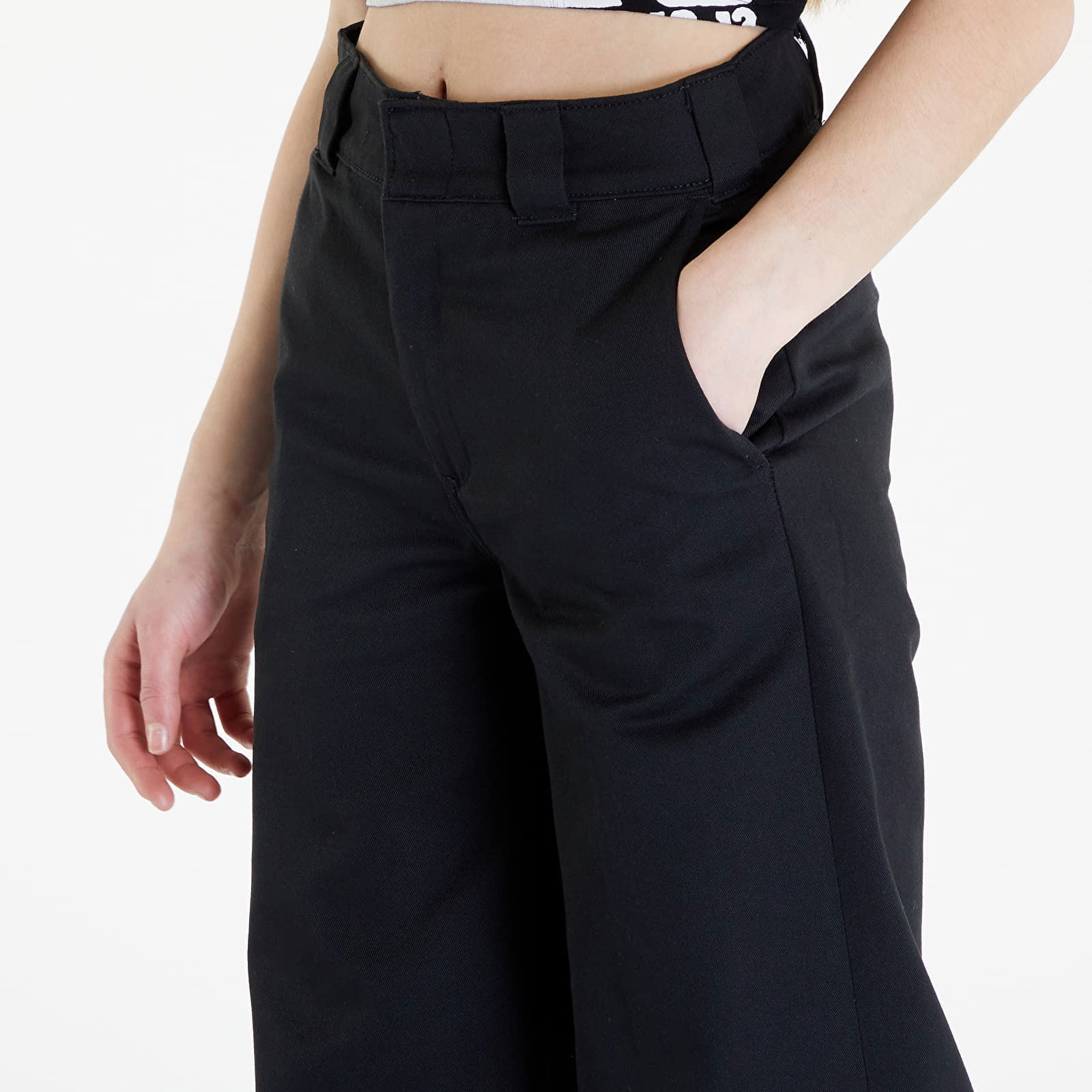 Wide Leg Work Trousers