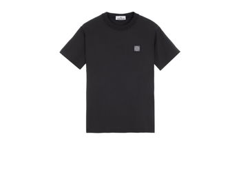 Stone Island Organic Cotton Fissato Effect T-shirt 23757