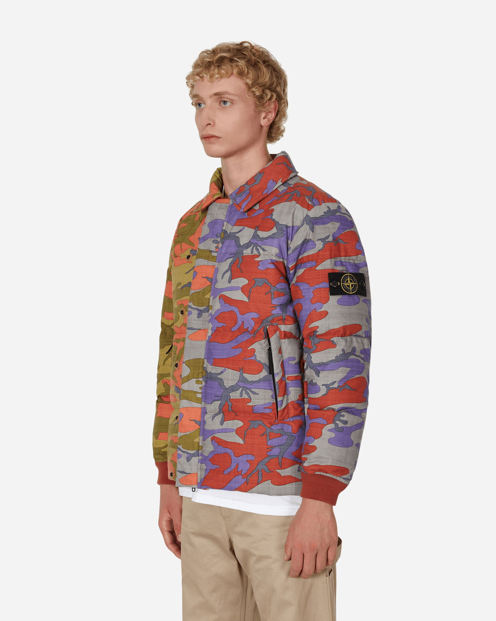 Heritage Camo Ripstop Nylon Down Jacket