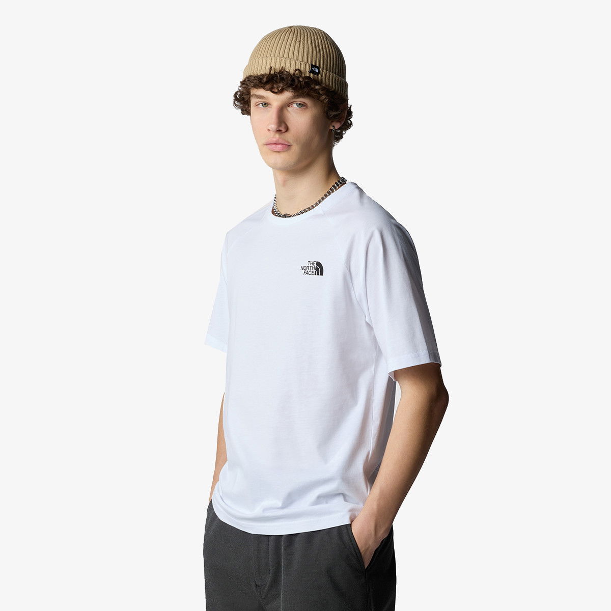 M S/S NORTH FACES TEE TNF WHITE