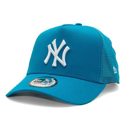9FORTY A-Frame Trucker MLB League Essential New York Yankees - Sunwash Blue / White