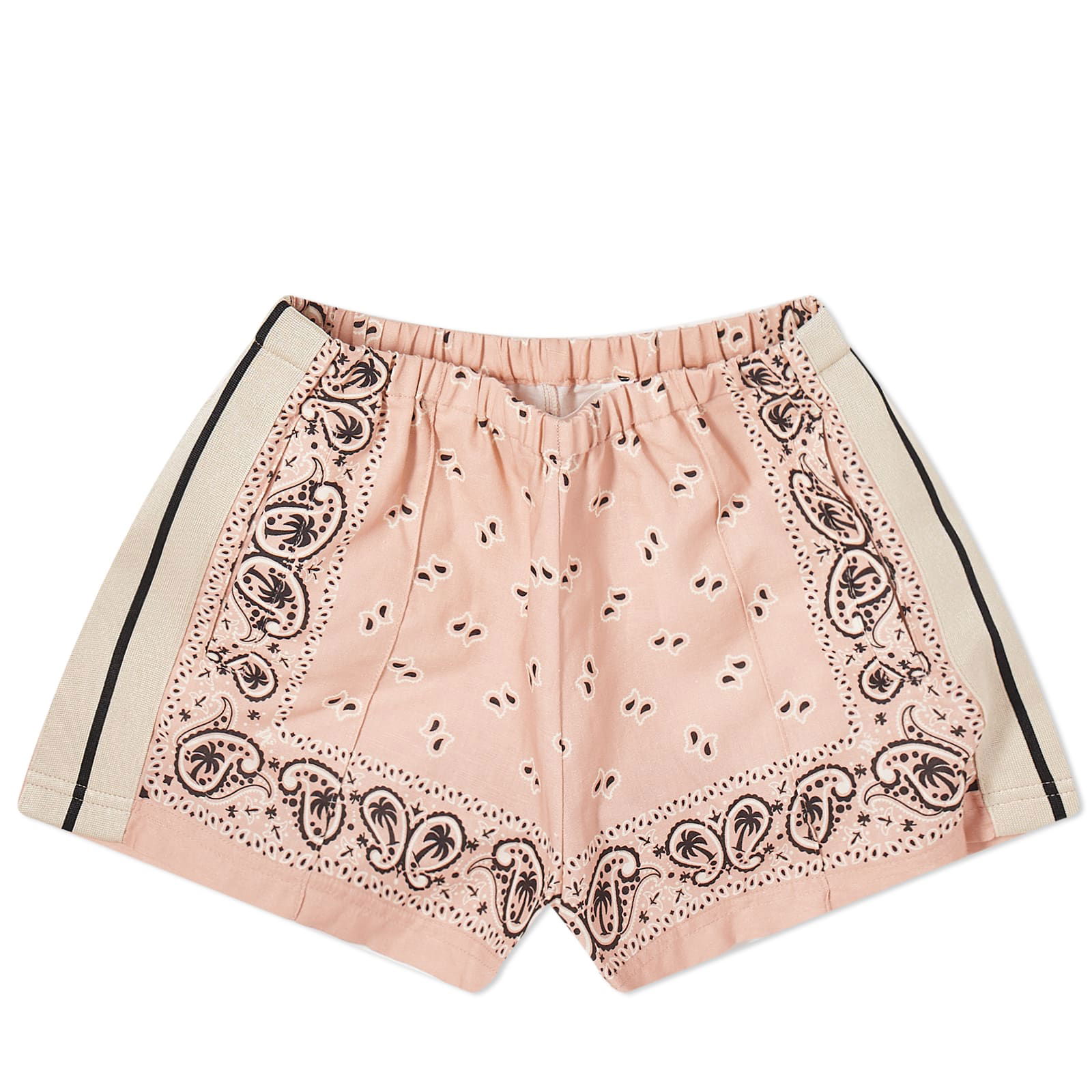 Paisley Track Shorts