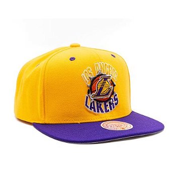 Mitchell & Ness NBA Breakthrough Snapback Los Angeles Lakers Yellow HHSS5289-LALYYPPPYELL