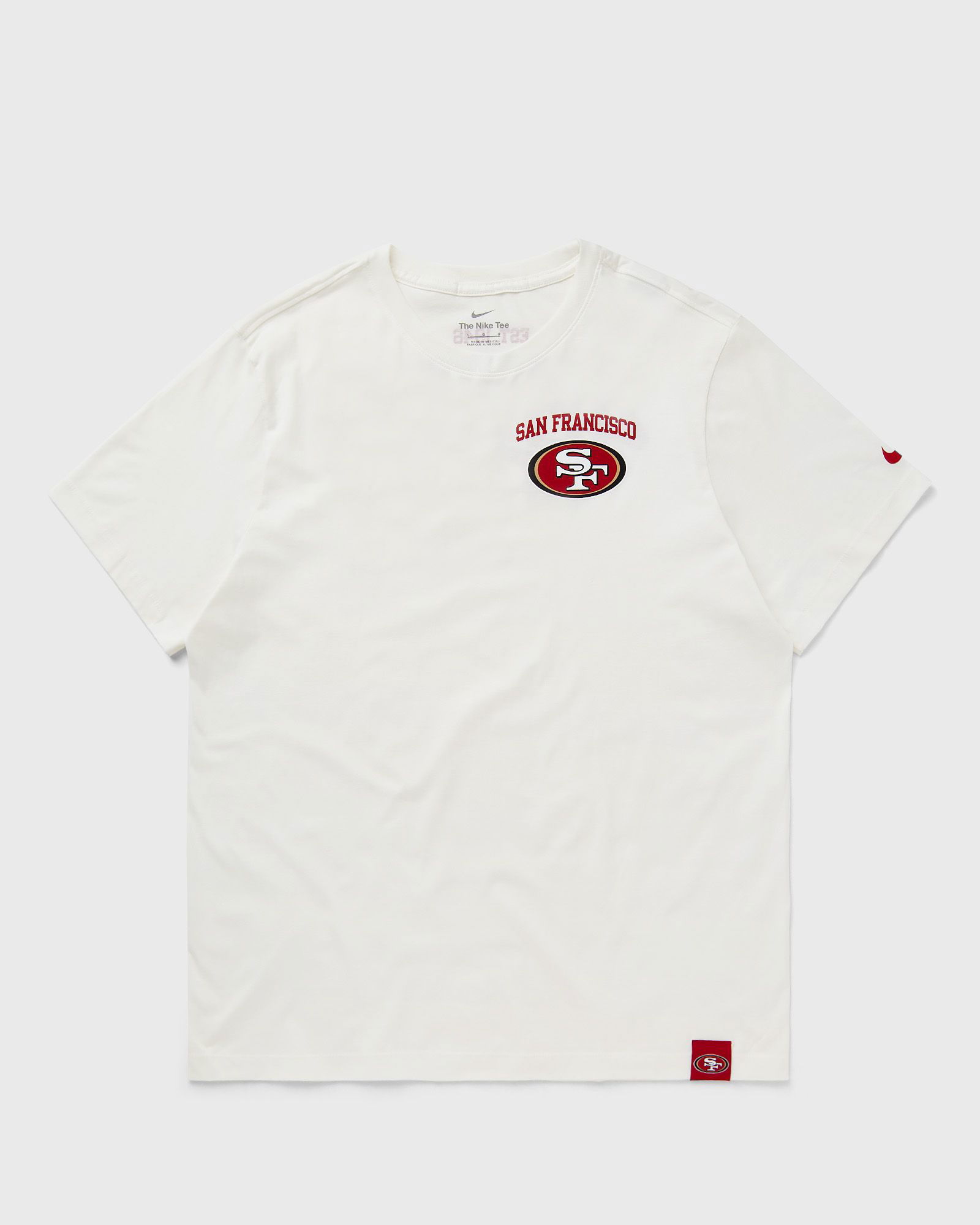 NFL San Francisco 49ers Essential Cotton Tee men Shortsleeves|Team Tees white in size:XXL