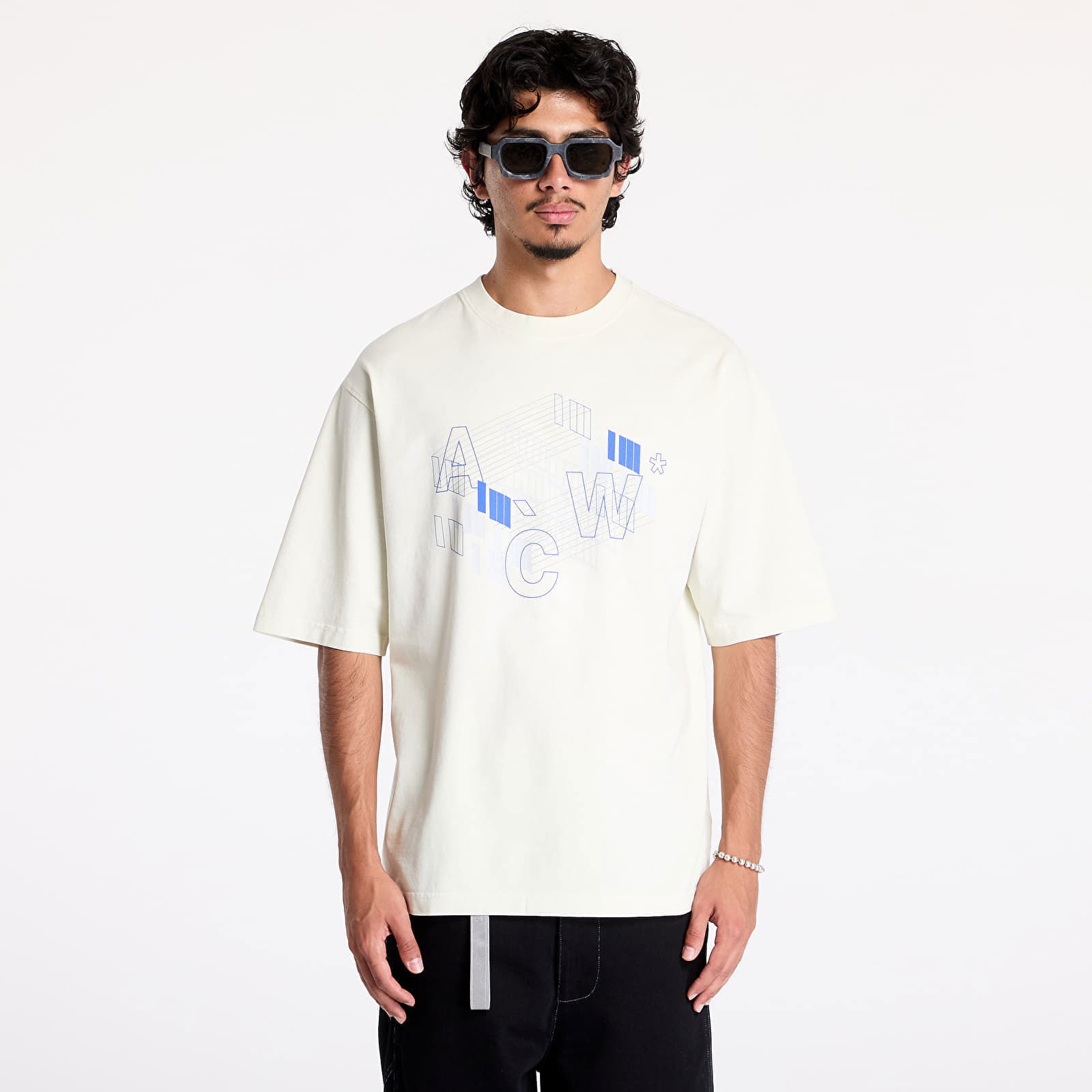 Schematic T-Shirt Beige Bone