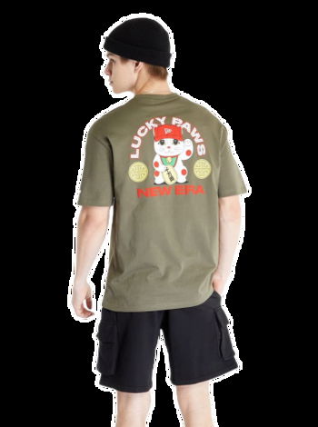 New Era Tricou Heritage Bear Graphic 60332232 Galben Oversize