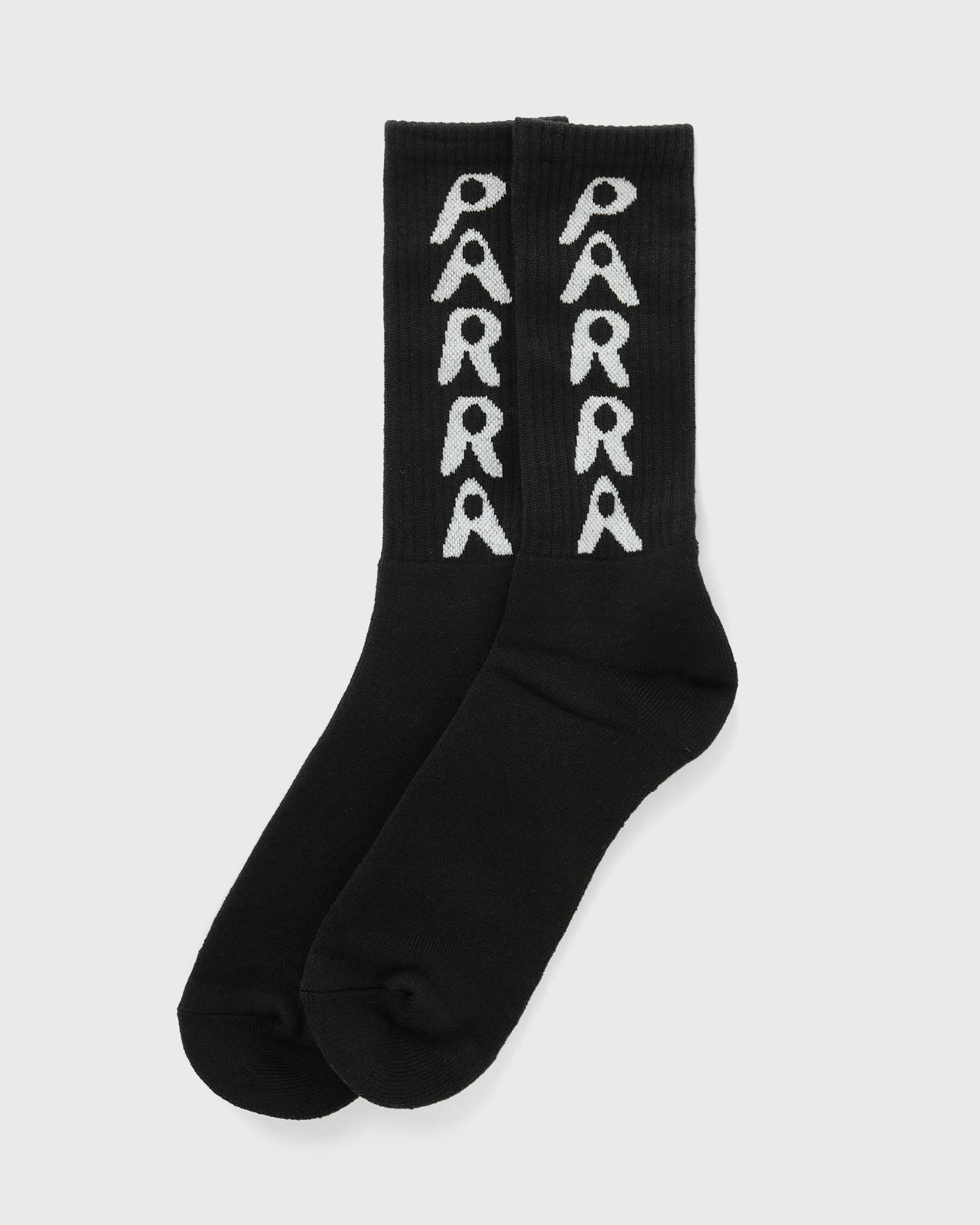 Hole logo crew socks