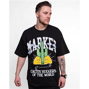MARKET Cactus Lovers T-Shirt Black 399001376-0001