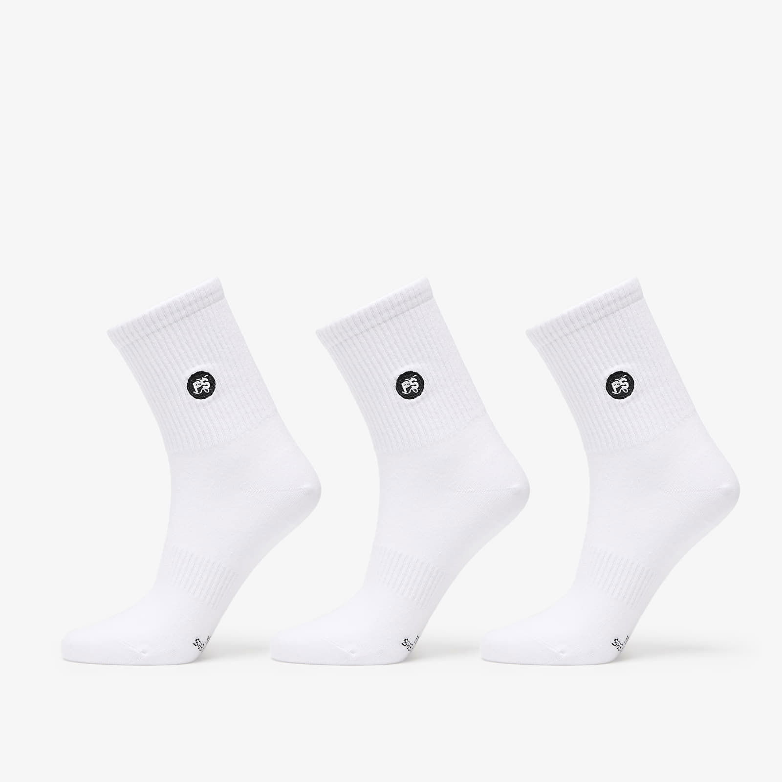 Short Socks 3-Pack White