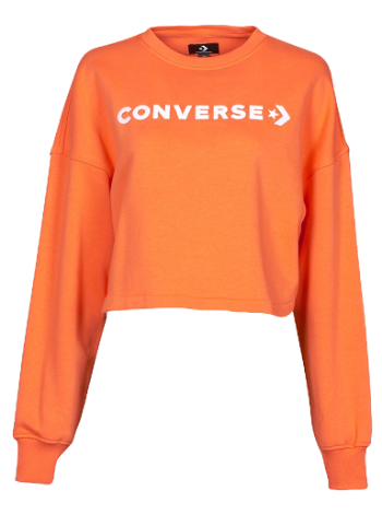 Converse EMBROIDERED WORDMARK CREW SWEAT 10021658-A07