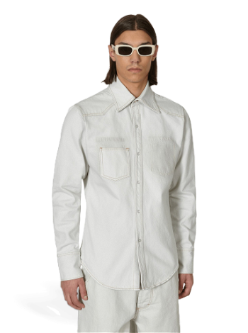 Maison Margiela Chalk Selvedge Denim Shirt S50DT0007 961