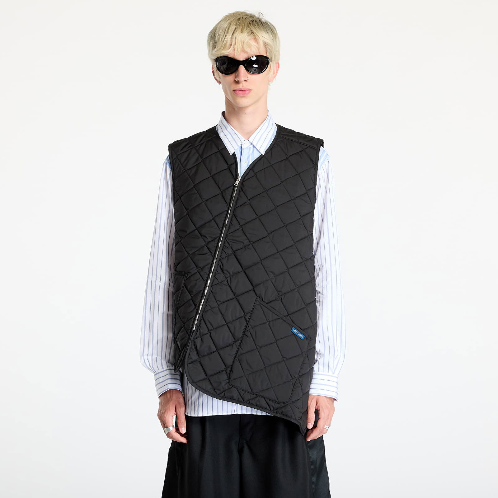 SHIRT x Lavenham Wowen Vest Black