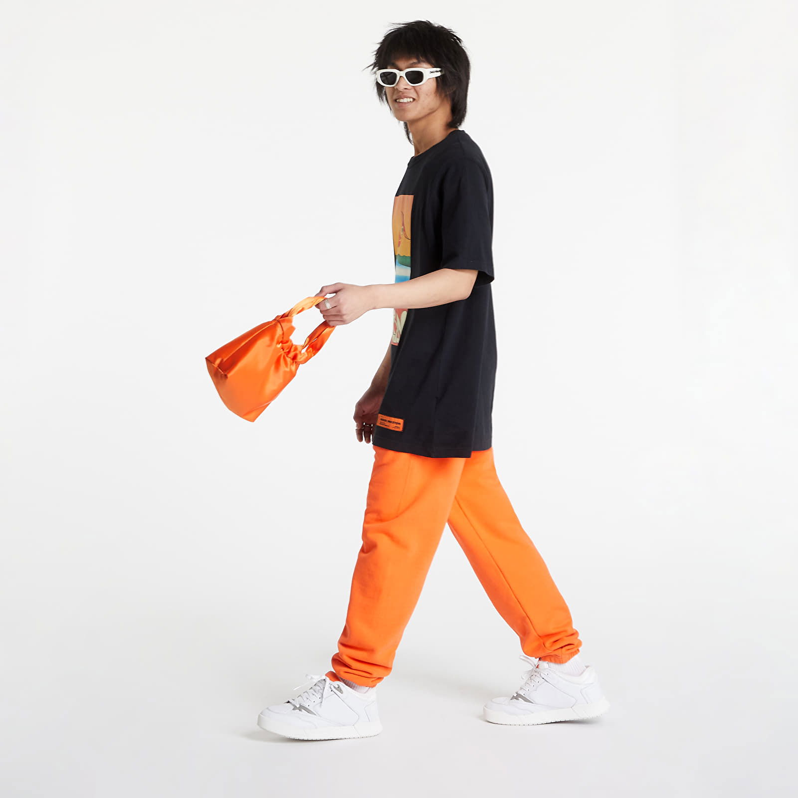 Tepláky HERON PRESTON Plain Sweatpants Ctnmb HMCH024C99JER0012201