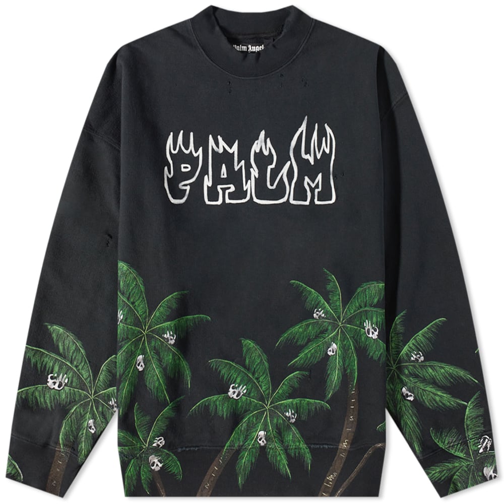 Palms & Skulls Vintage Crew Sweat