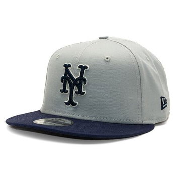 New Era 9FIFTY MLB Patch New York Mets Retro - Graphite / Navy 60503479