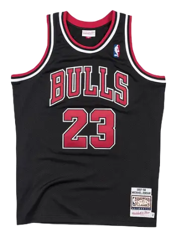 Mitchell & Ness NBA Michael Jordan Chicago Bulls 1997-98 Authentic Jersey AJY4GS18400-CBUBLCK97MJO