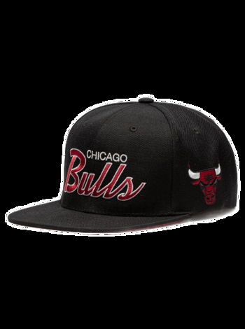 Mitchell & Ness TEAM SCRIPT 2.0 SNAPBACK - CHICAGO BULLS 195563840436